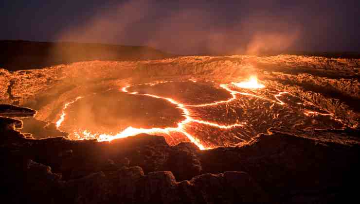 erta ale lago di fuoco