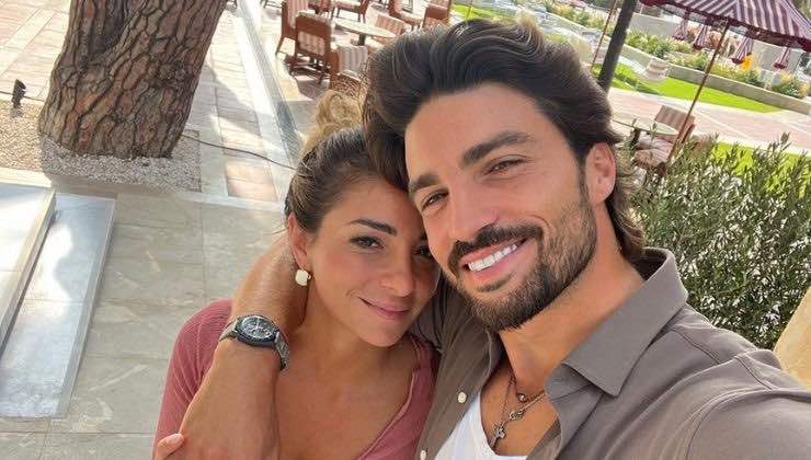 mariano di vaio con la moglie