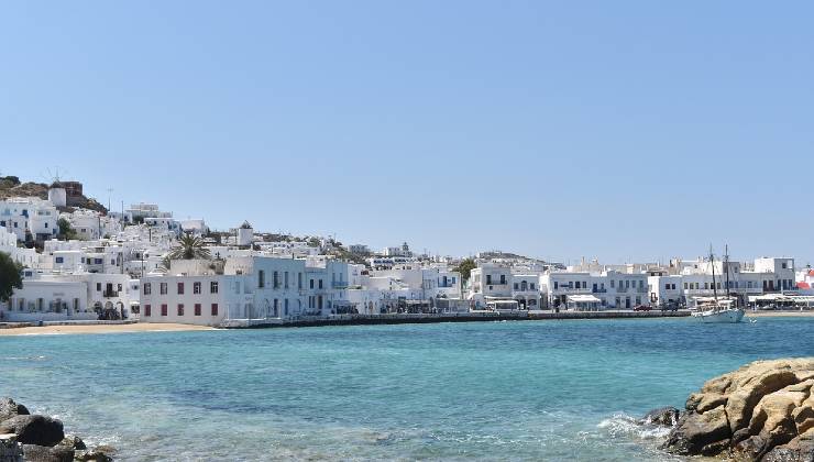 L'isola greca di Mykonos è tra le isole più famose d'Europa