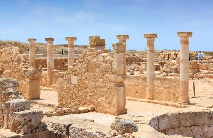 pafos cipro sito archeologico