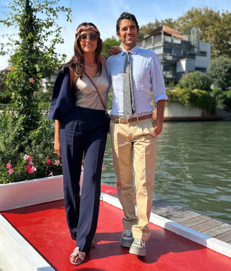 Caterina Balivo e Guido Maria Brera a Venezia