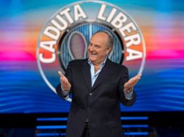 Gerry Scotti conduttore di Caduta Libera