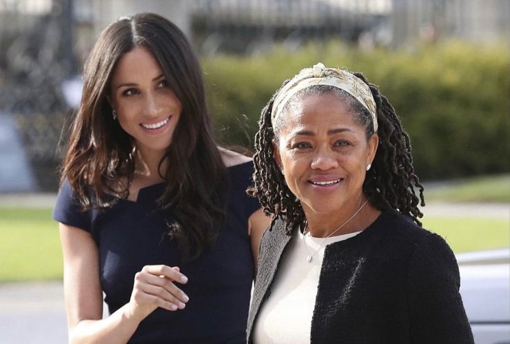 Meghan Markle e sua madre Doria