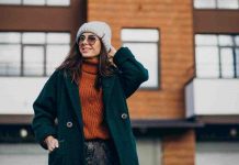 Cappotto a doppio petto inverno