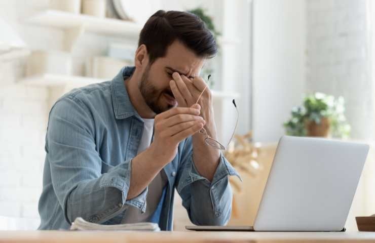 occhiali per lavorare al computer