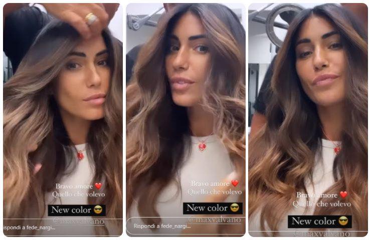 federica nargi ha cambiato look