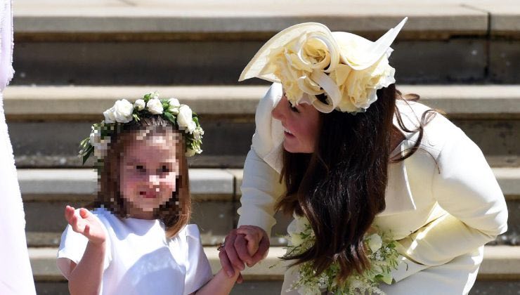 kate middleton con charlotte