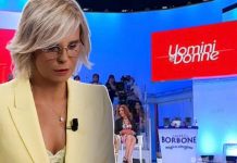 uomini e donne incidente studio