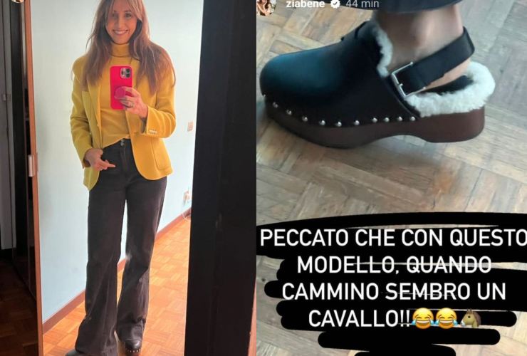 benedetta parodi zoccoli mise 