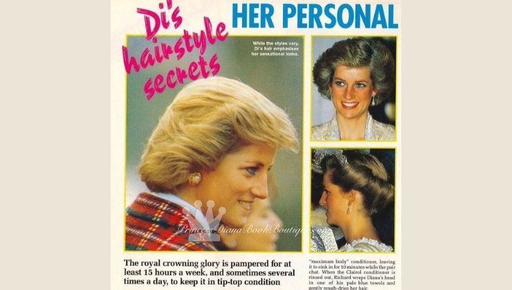 lady diana chignon