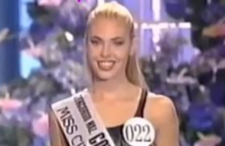 Ilary Blasi a Miss Italia