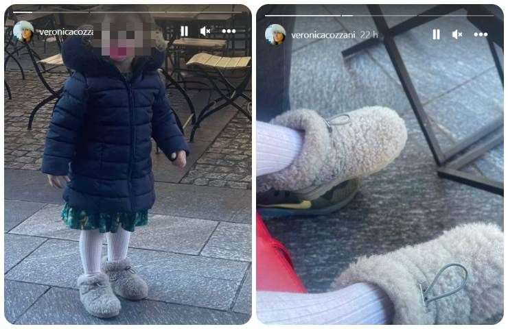 Figlia di Belen scarpe invernali