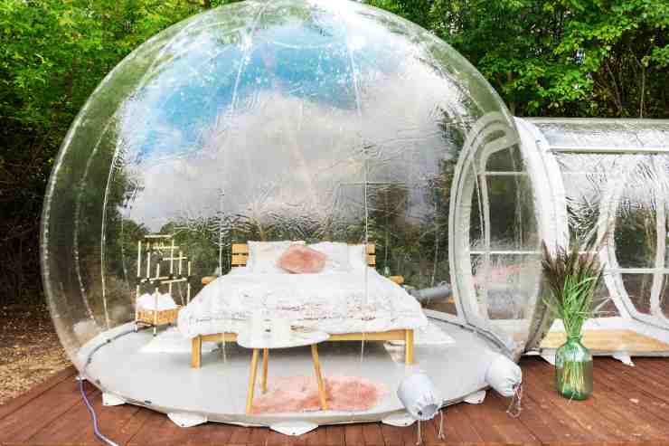 Bubble room arredata