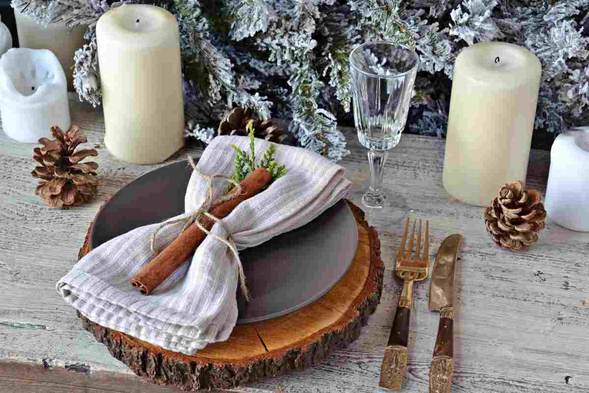 5 idee economiche e veloci per apparecchiare la tavola di Natale