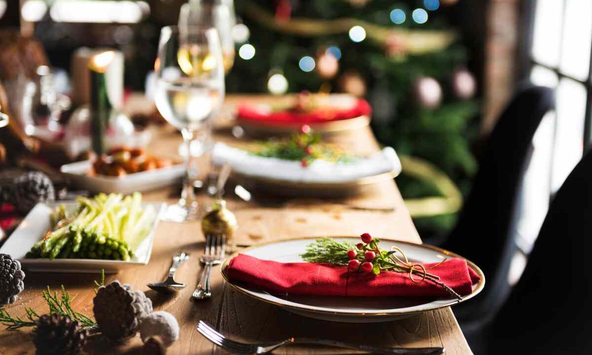 5 idee economiche e veloci per apparecchiare la tavola di Natale