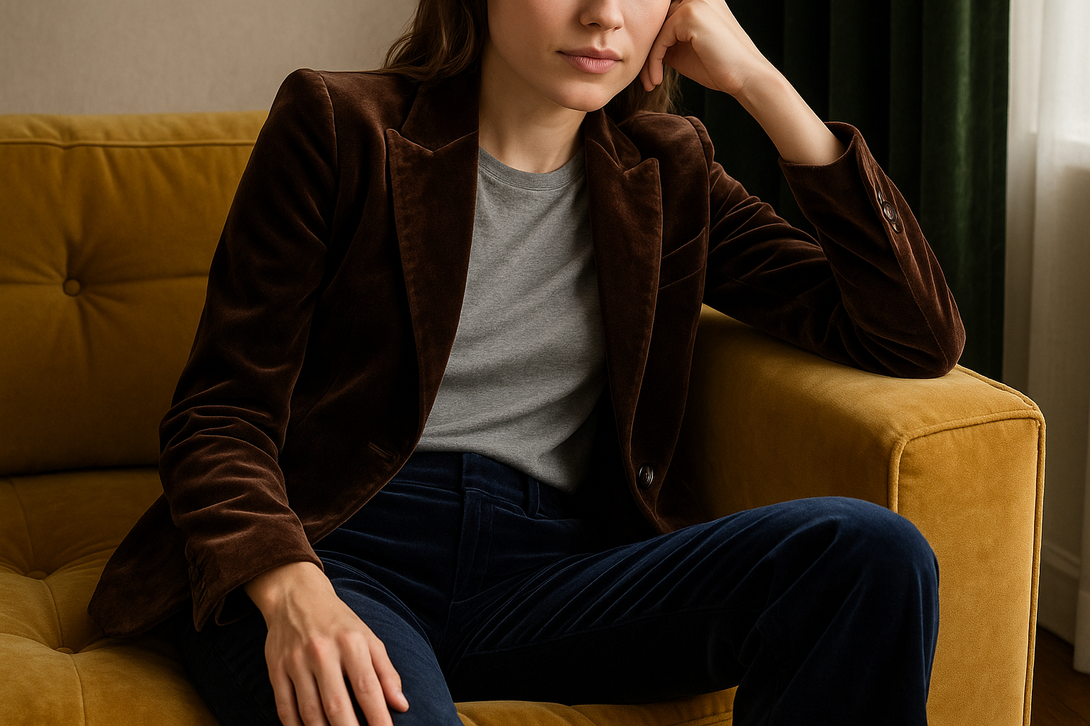 come indossare il velluto — Velluto: il tessuto del momento che trasforma ogni look (2)