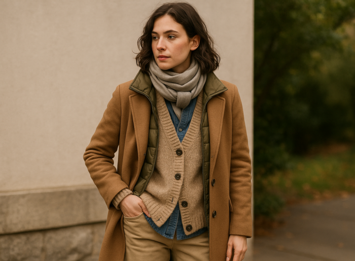 layering intelligente — Layering intelligente: come vestirsi a strati senza sembrare gonfia