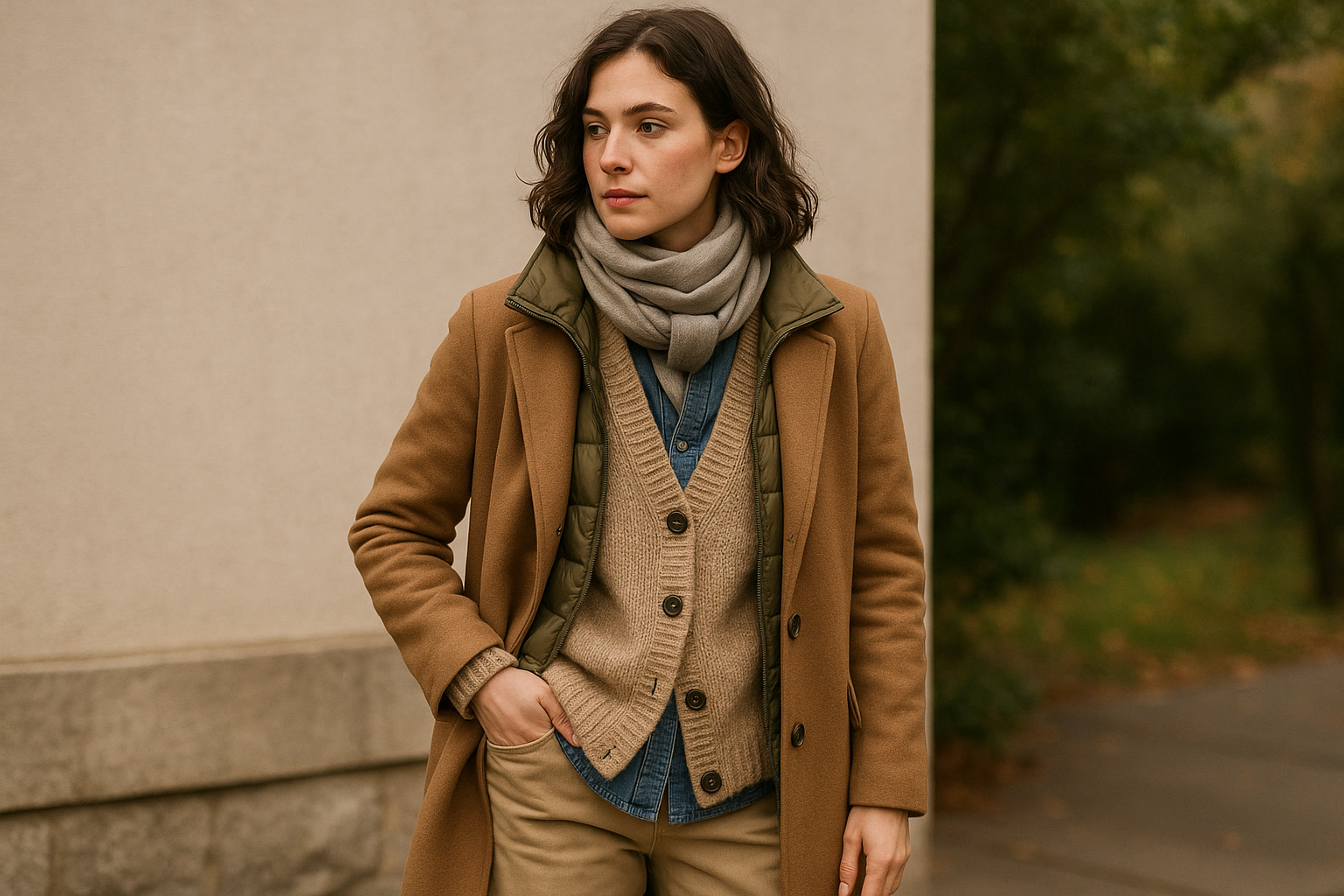 layering intelligente — Layering intelligente: come vestirsi a strati senza sembrare gonfia