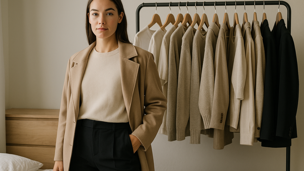 Minimalismo di lusso: come costruire una capsule wardrobe che dura