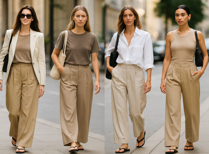 Pantaloni palazzo beige: il basic chic dell'estate 2026