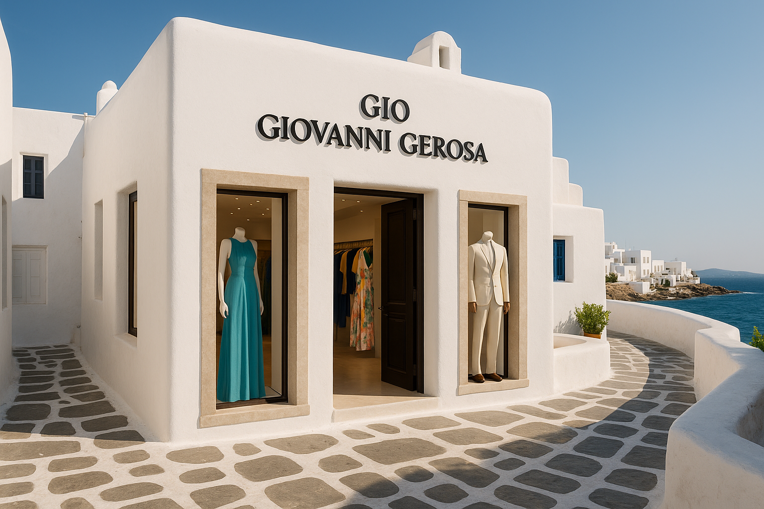 GIO di Giovanni Gerosa sbarca a Mykonos: il take-over che segna l'inizio dell'estate
