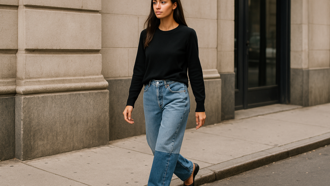 Ballerine Tabi e jeans baggy: il look street chic che conquista l'estate
