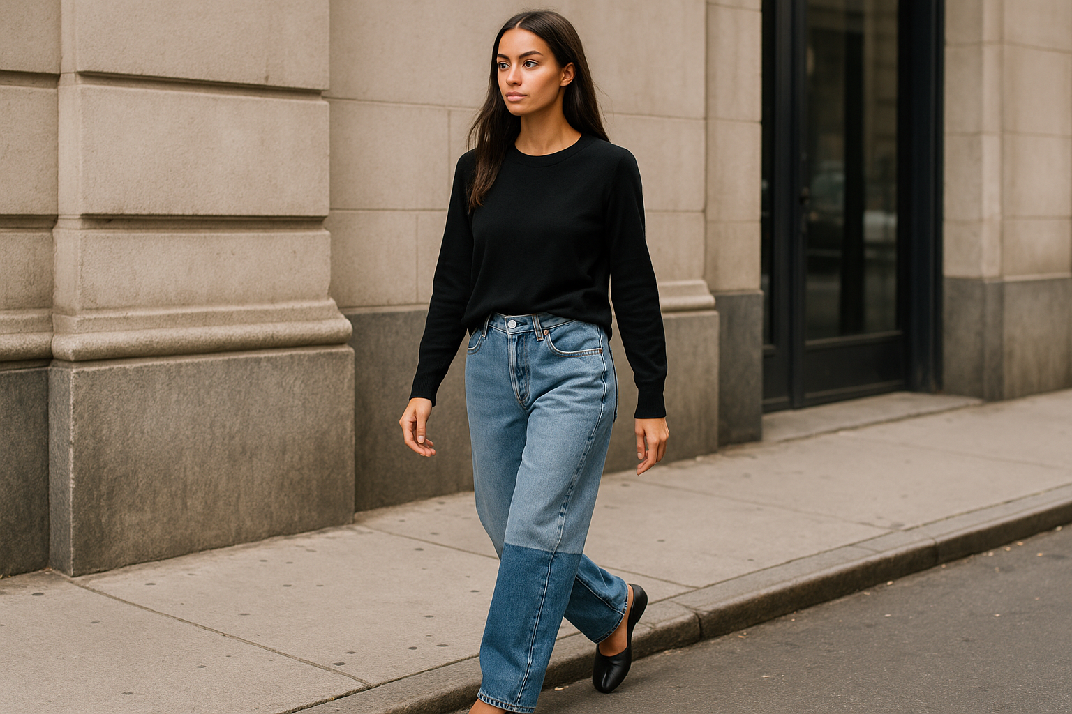 Ballerine Tabi e jeans baggy: il look street chic che conquista l'estate