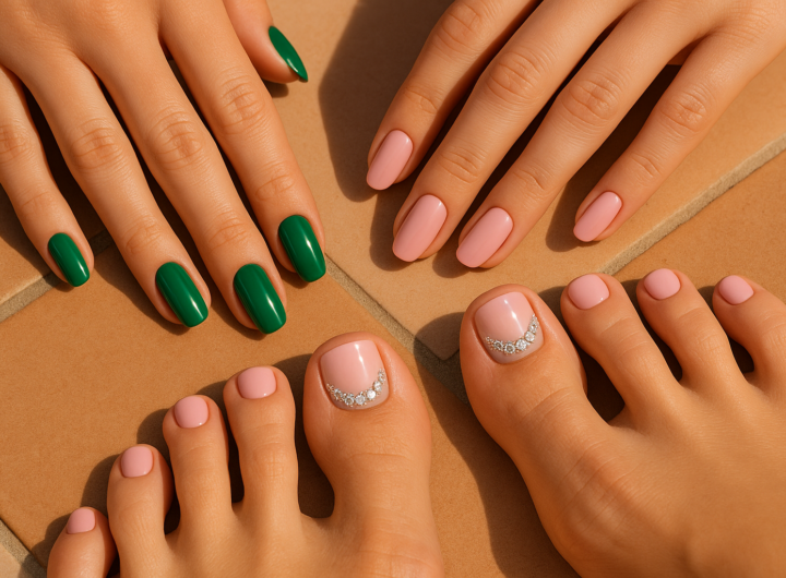 Tendenze unghie estate 2026: dal verde smeraldo al rosa soft, passando per le nail art diamantate