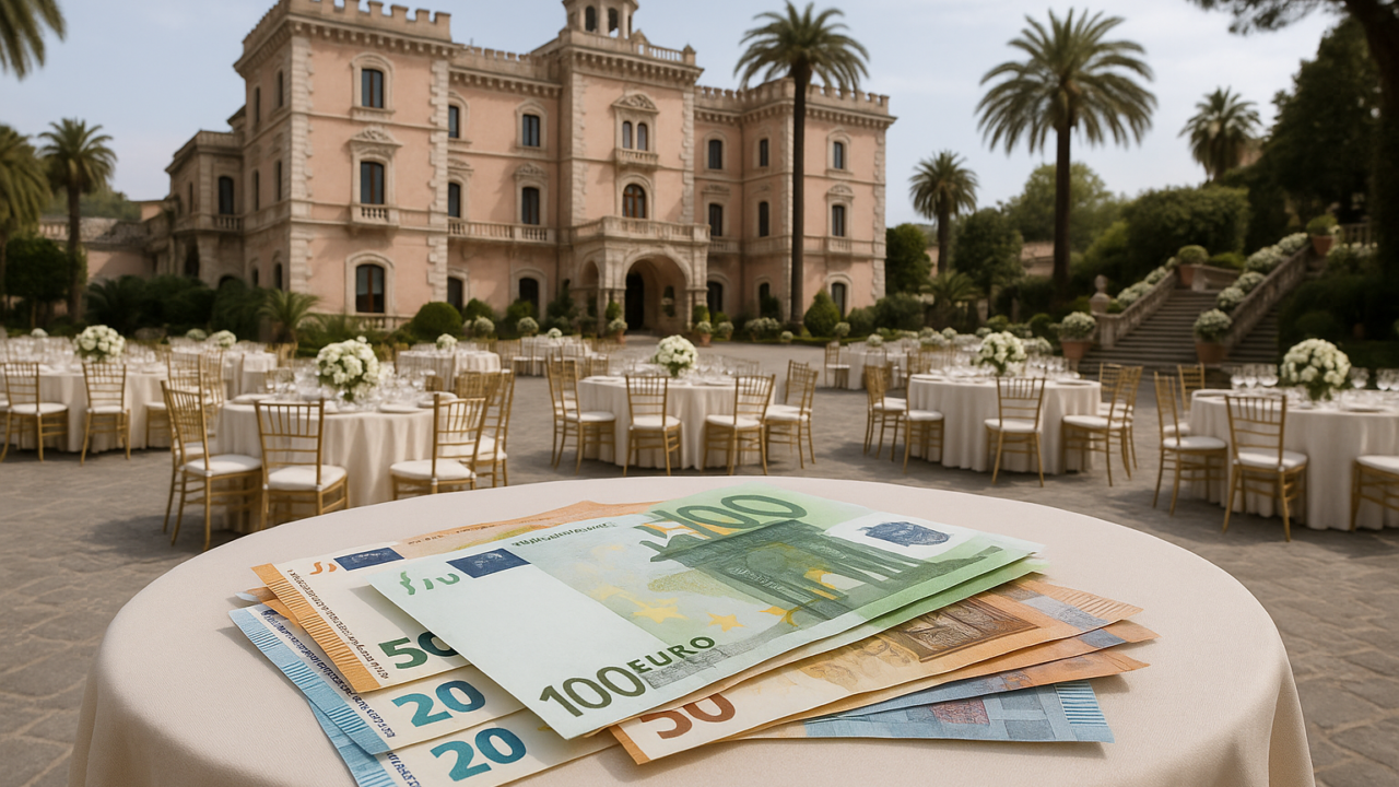 Castello delle Cerimonie: quanto costa davvero il tuo matrimonio da sogno