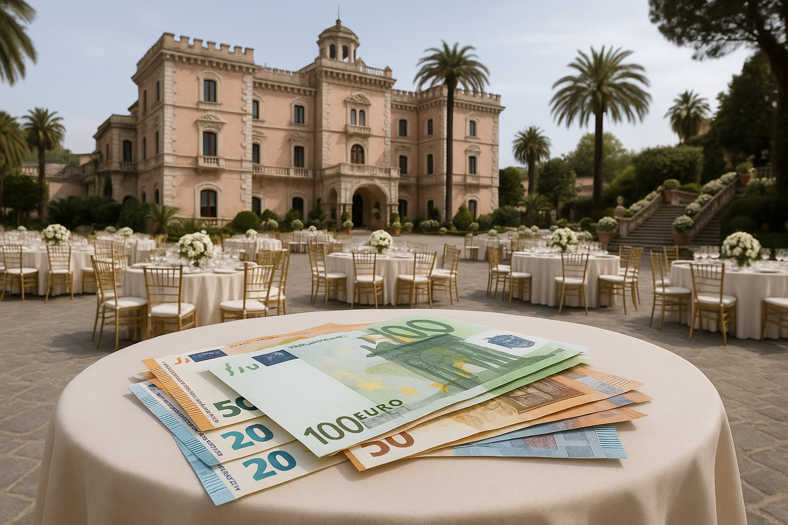 Castello delle Cerimonie: quanto costa davvero il tuo matrimonio da sogno