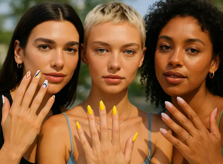 Nail trends estate 2026: le 6 tendenze che non mancano nei look di Dua Lipa, Iris Law e Olivia Dean