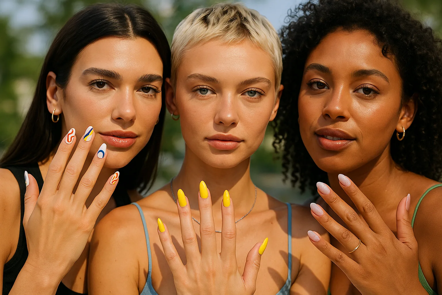 Nail trends estate 2026: le 6 tendenze che non mancano nei look di Dua Lipa, Iris Law e Olivia Dean