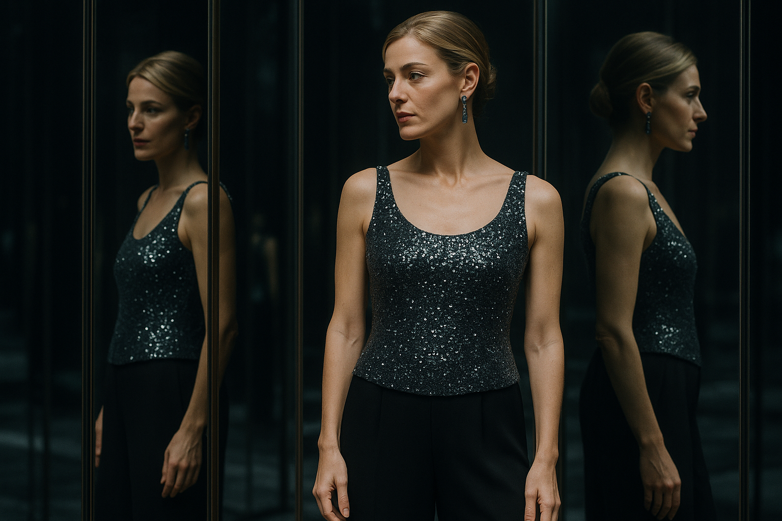 Anna Ferzetti in Armani Archivio: il look notturno della Haute Couture parigina (2)