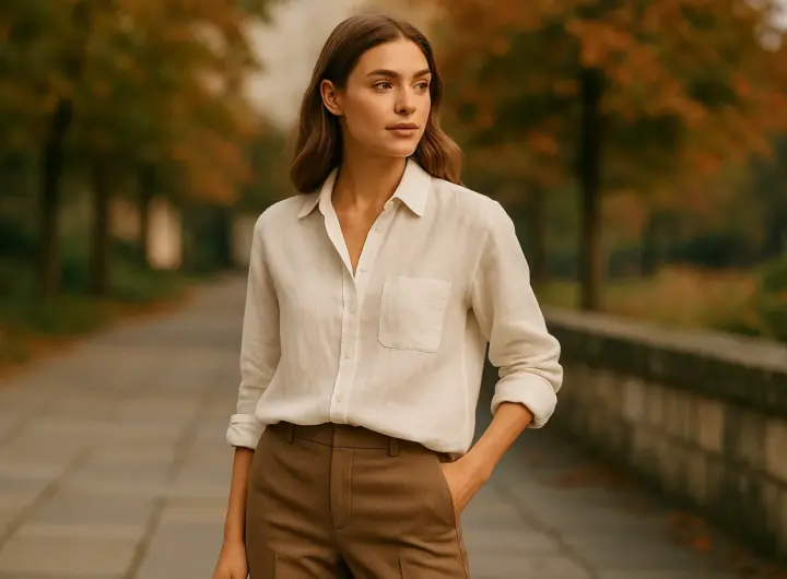 Camicia di lino: 5 styling effortless chic per la transizione estate-autunno 2026