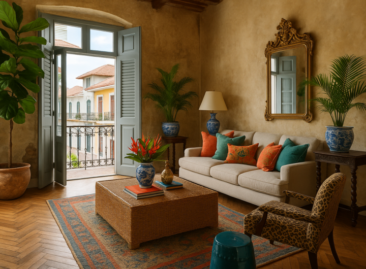 La casa estiva di Fernando Wong a Panama City: un mosaico di memorie tra Capri, Saint Barth e le Bahamas