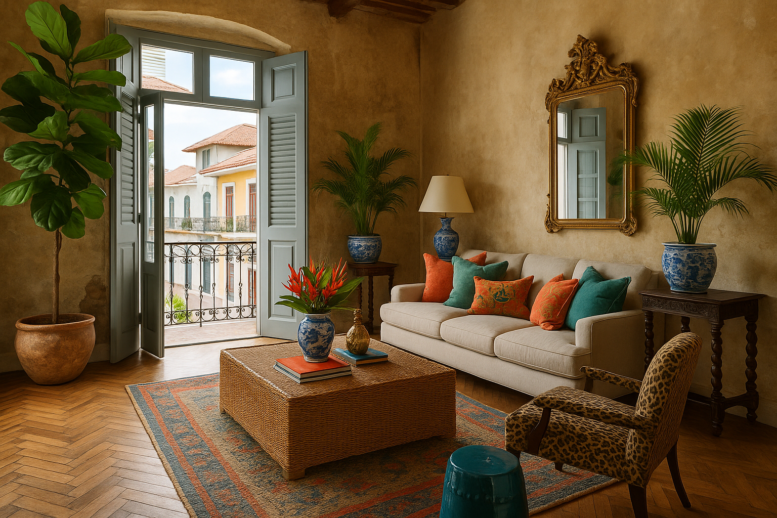 La casa estiva di Fernando Wong a Panama City: un mosaico di memorie tra Capri, Saint Barth e le Bahamas