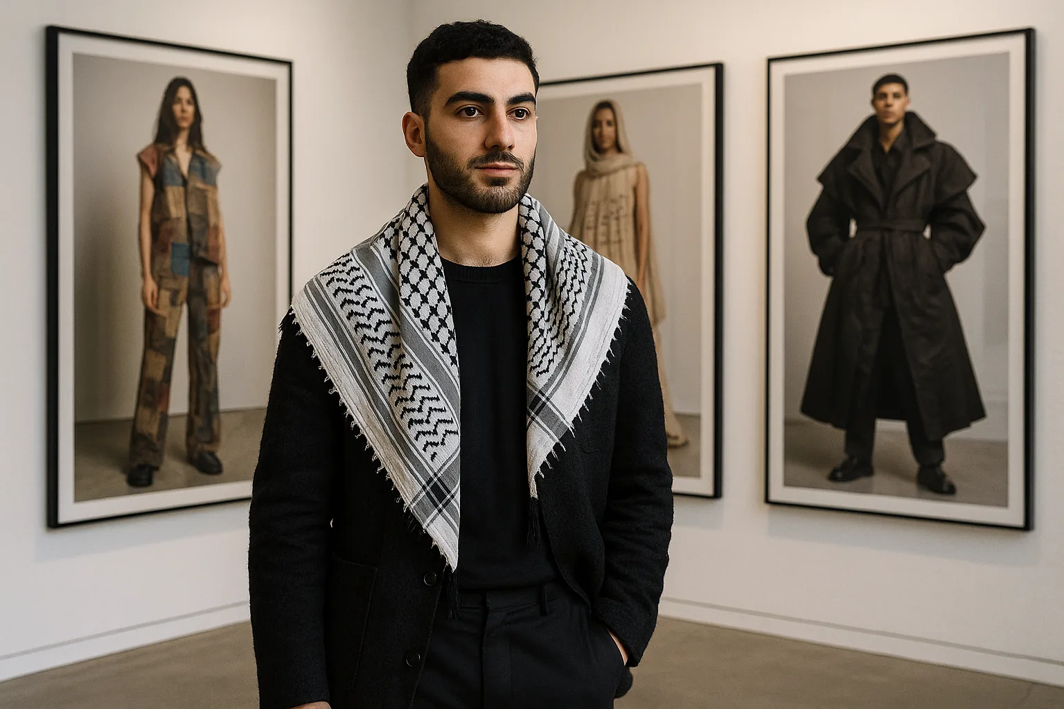 Ayham Hassan: il designer palestinese che trasforma gli abiti in protesta e identità
