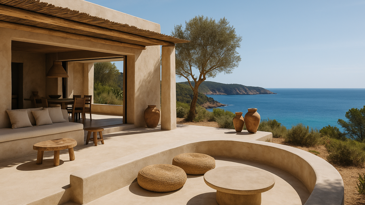 La villa boho a Ibiza di Talamanca: quando il Modernismo incontra lo spirito wild del Mediterraneo