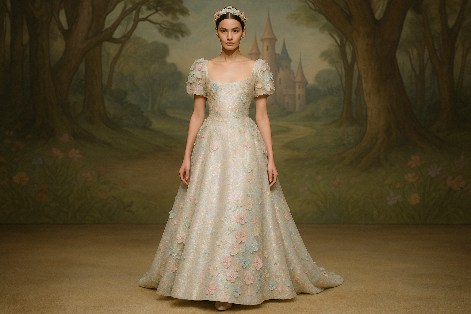 Chanel Haute Couture autunno inverno 2026-2027: la favola in pastel di Matthieu Blazy