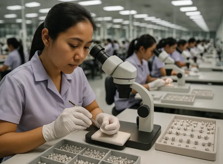 Dietro le quinte della fabbrica Pandora in Thailandia: come nascono i charm sostenibili