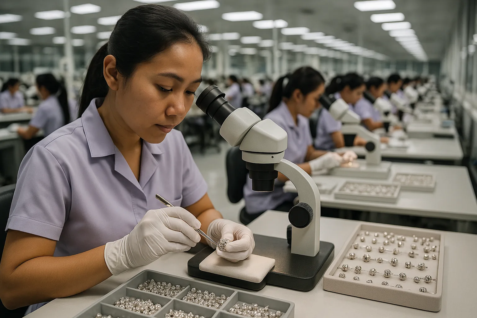 Dietro le quinte della fabbrica Pandora in Thailandia: come nascono i charm sostenibili