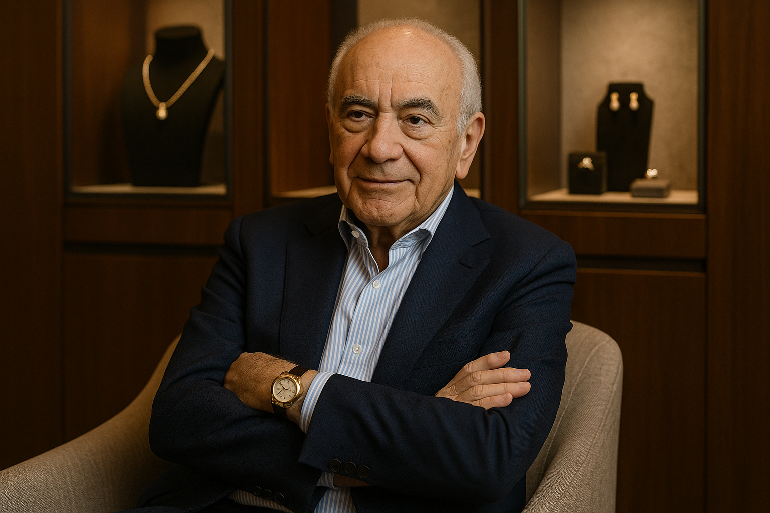 Roberto Coin a 82 anni: da albergatore di Guernsey a maestro della gioielleria, trent'anni di bellezza