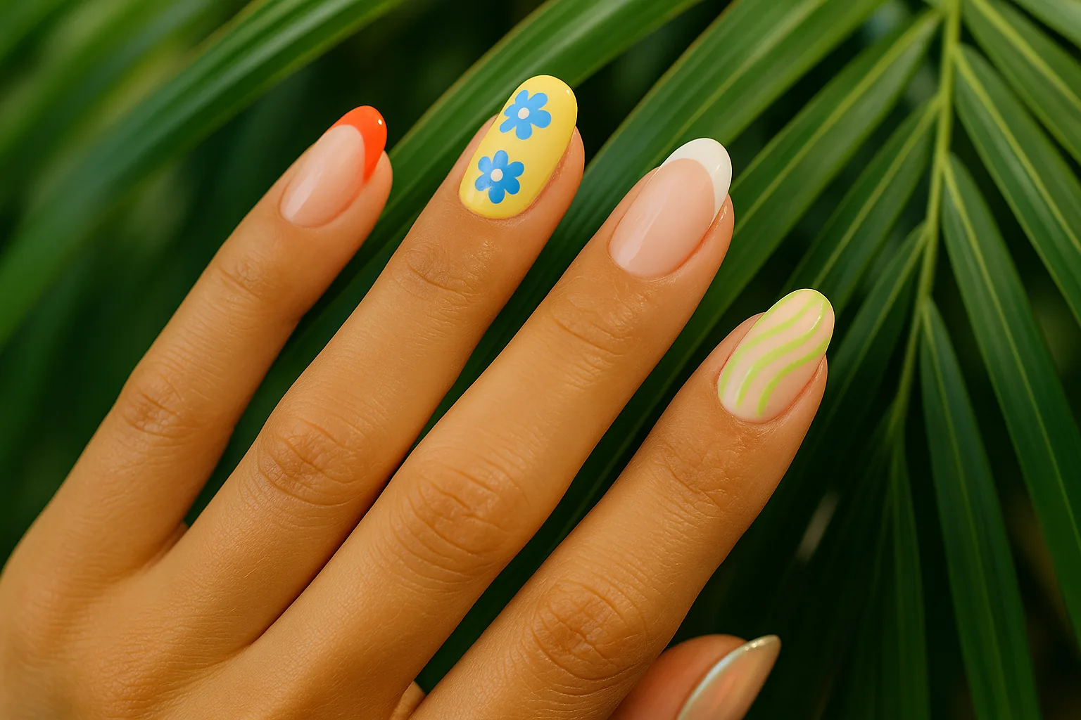 Nail trends estate 2026: le 6 tendenze che non mancano nei look di Dua Lipa, Iris Law e Olivia Dean (2)