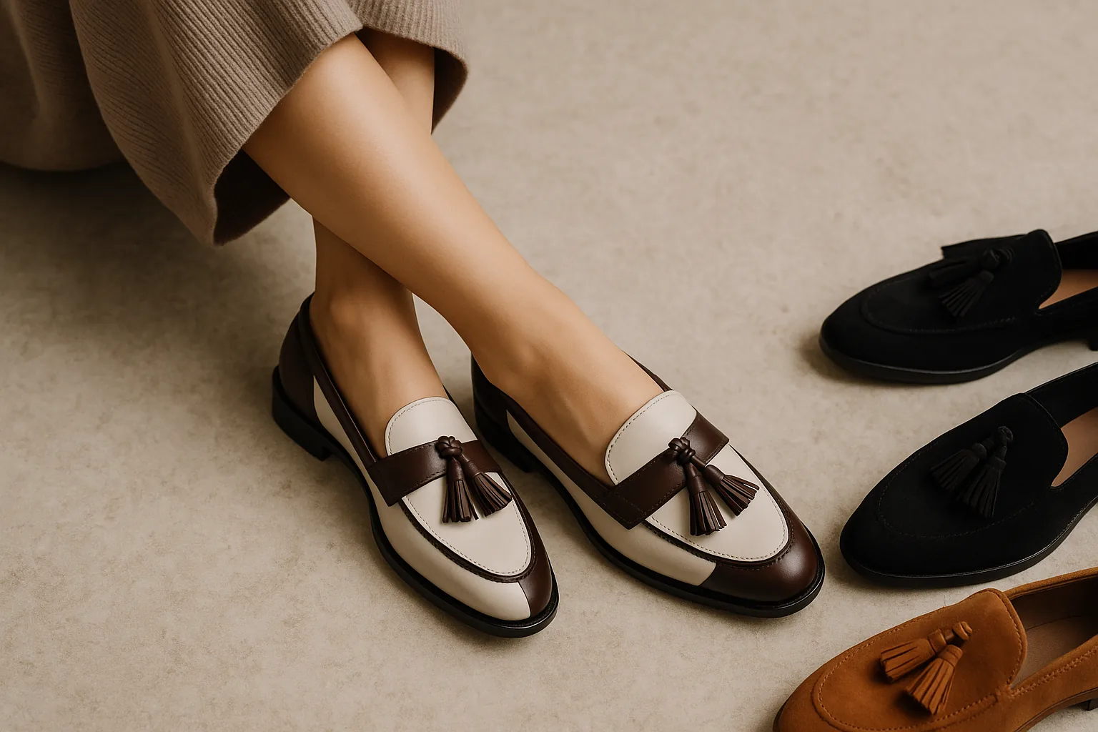Mocassini con nappine: la tendenza classy chic che dominerà l'autunno inverno 2026-2027 (2)