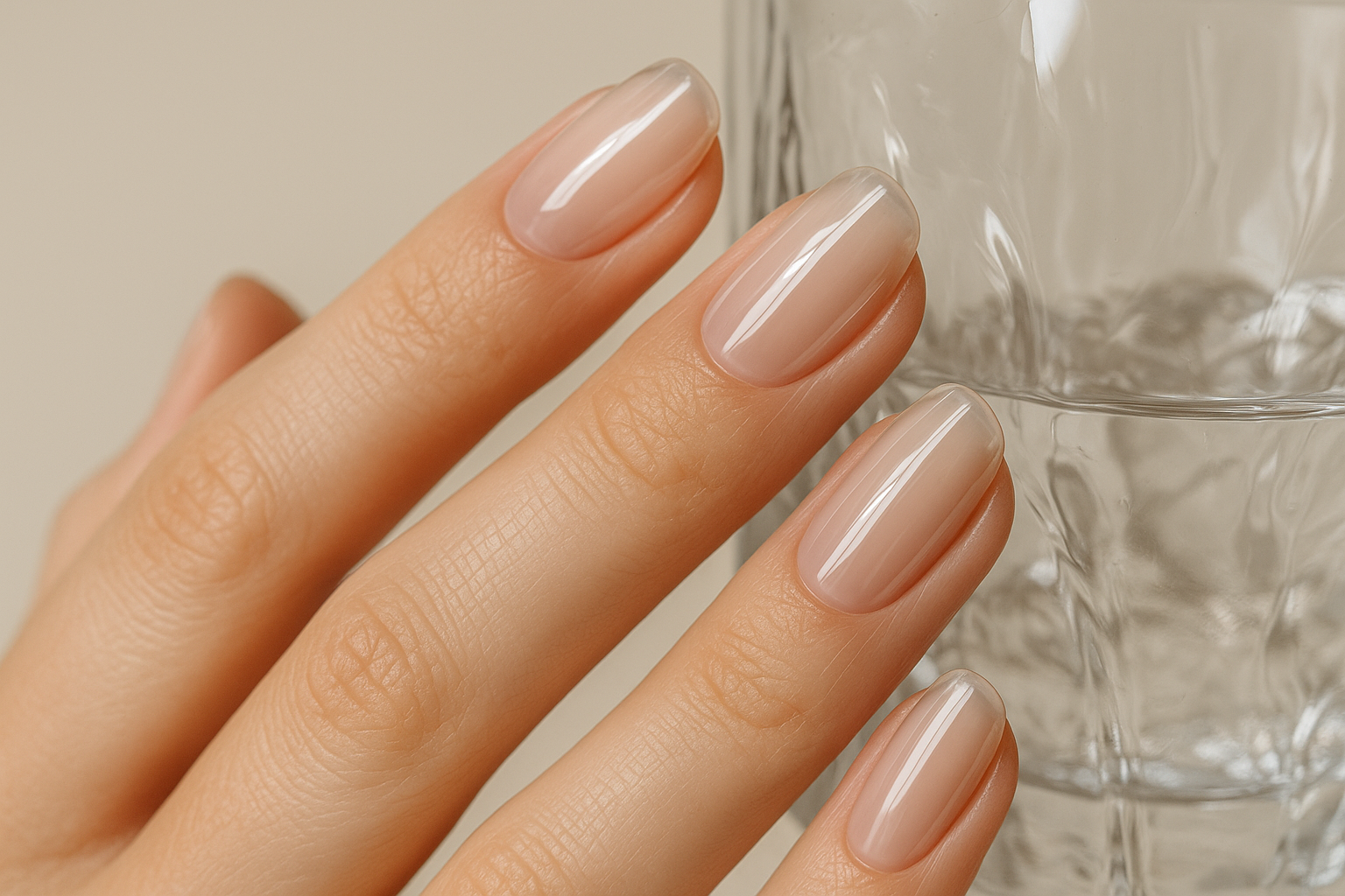 Glass nails: la manicure raffinata e lucida che conquista l'estate 2026 (2)