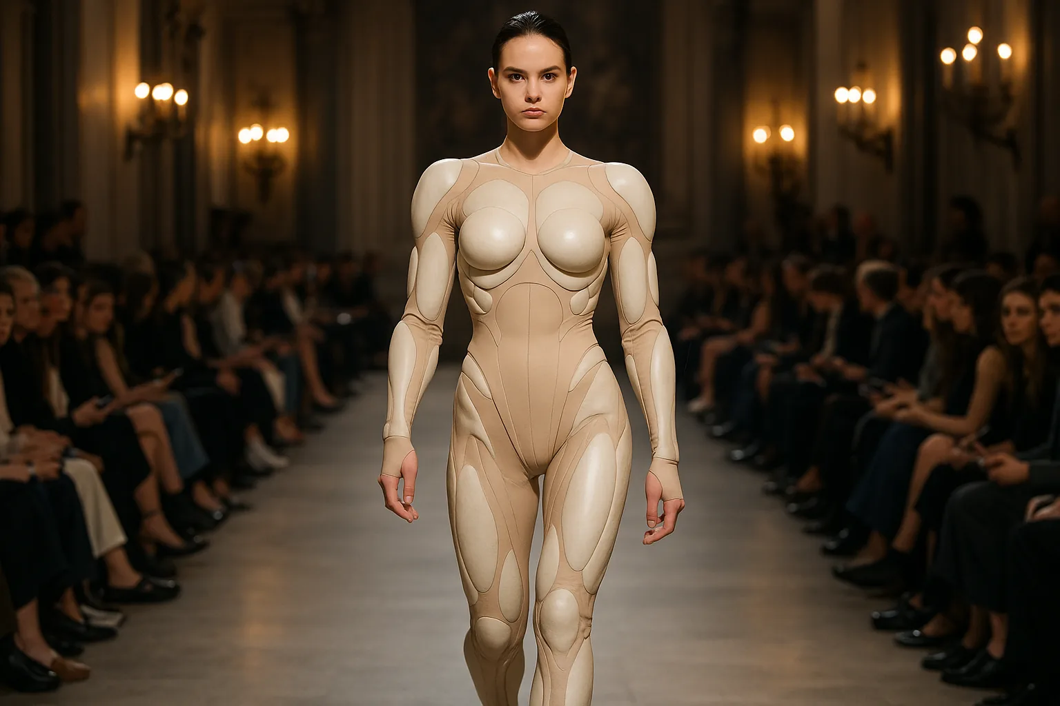 Emilie Wenckstern e la collezione 'No Longer Human' al Polimoda Graduate Show 2026 (2)