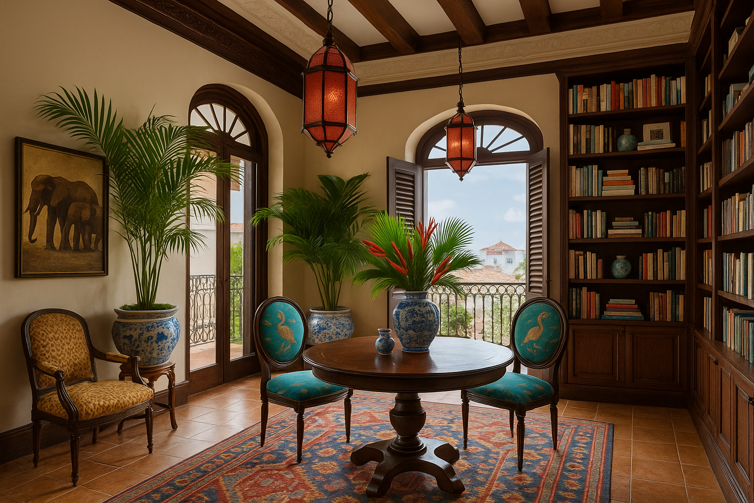 La casa estiva di Fernando Wong a Panama City: un mosaico di memorie tra Capri, Saint Barth e le Bahamas (2)