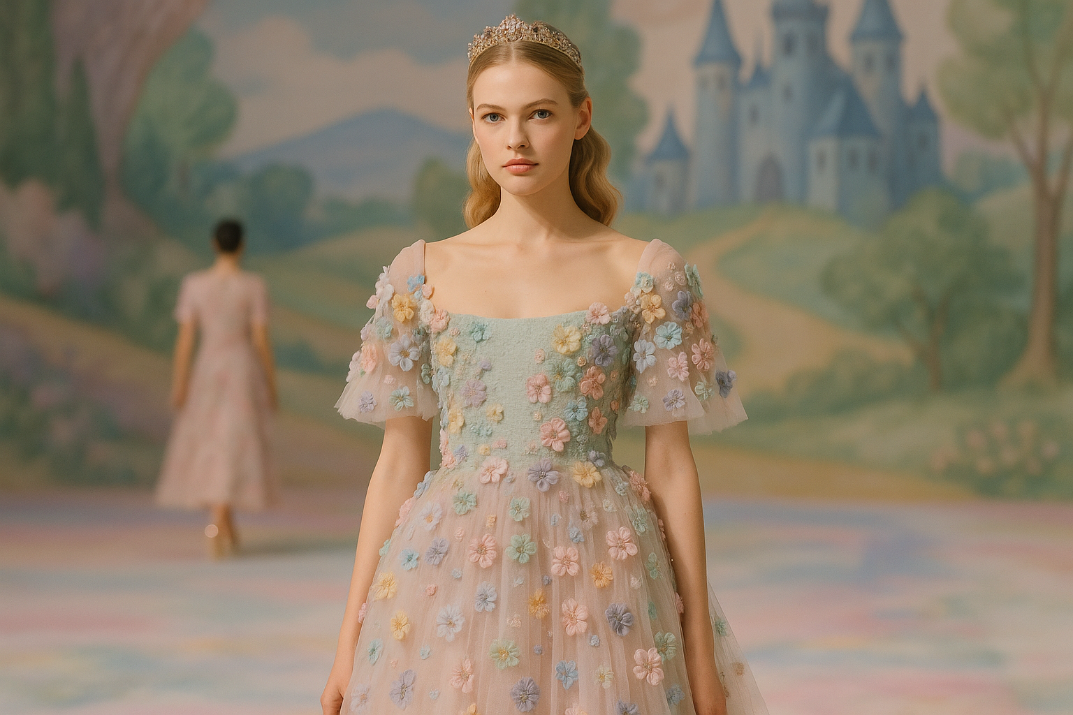 Chanel Haute Couture autunno inverno 2026-2027: la favola in pastel di Matthieu Blazy (2)