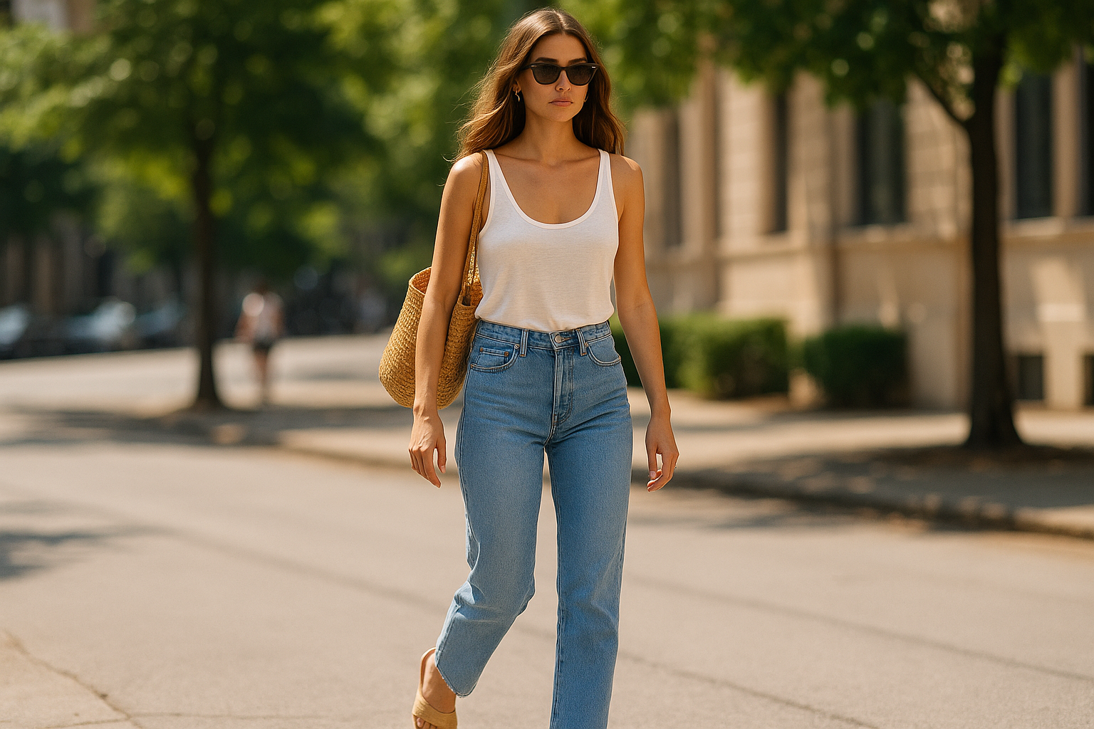 Jeans d'estate 2026: come le celebrity li indossano anche durante l'ondata di caldo