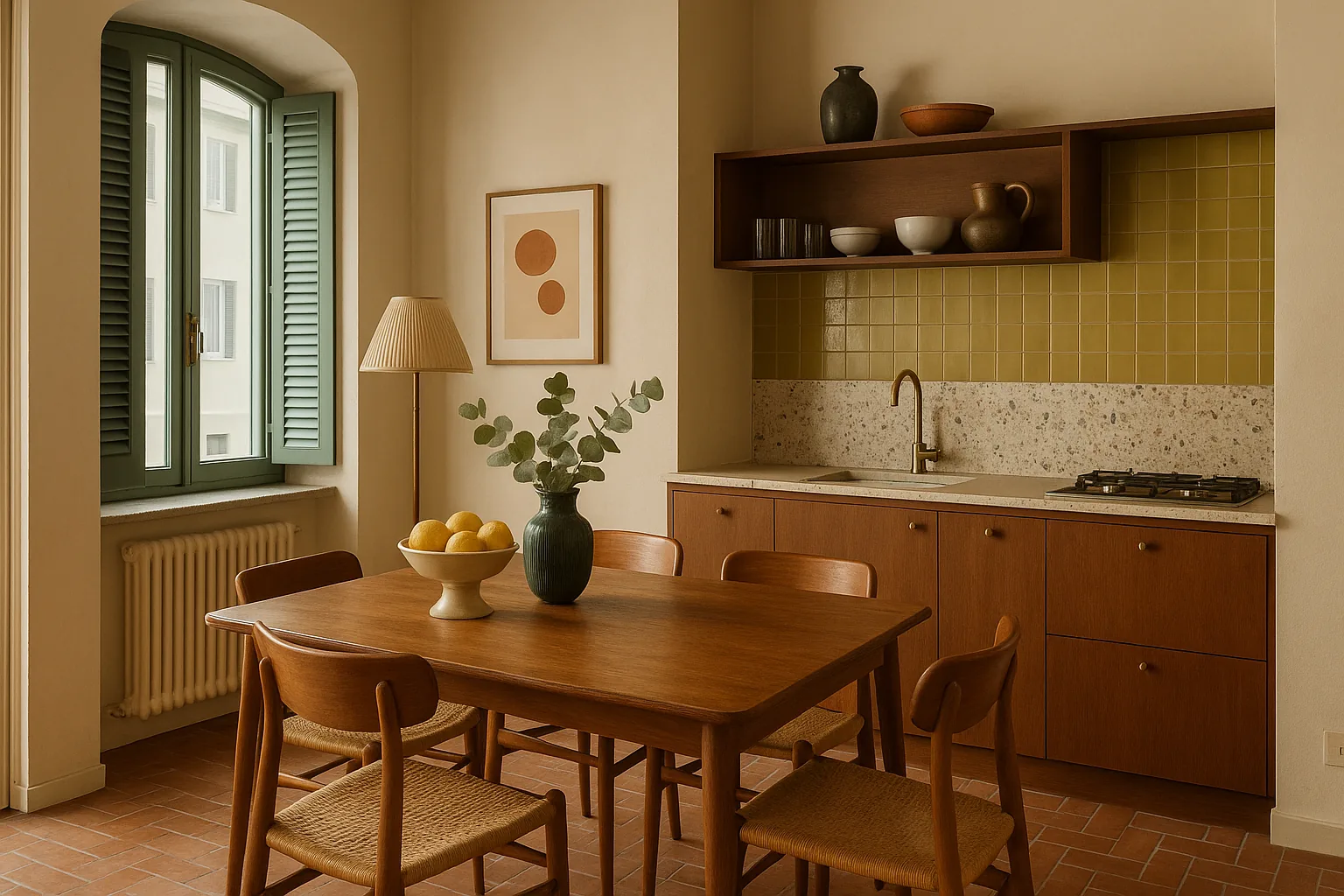 Appartamento a Como di 55 m²: il rinascimento vintage italiano secondo Woodward & Co (2)